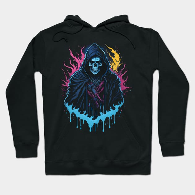 Death splashes Hoodie by Lolebomb